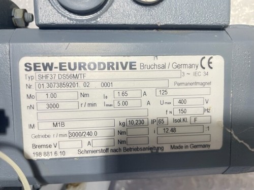 COSER EURODRIVE SHF37 DS56M/TF - Imagen 2 de 6