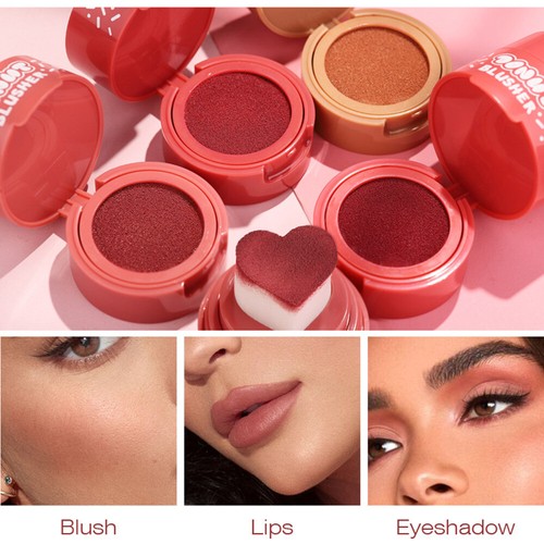 Love Blusher Cosmetics Liquid Powder Blusher Air Cushion Blush Makeup Waterpro ) - Picture 5 of 23