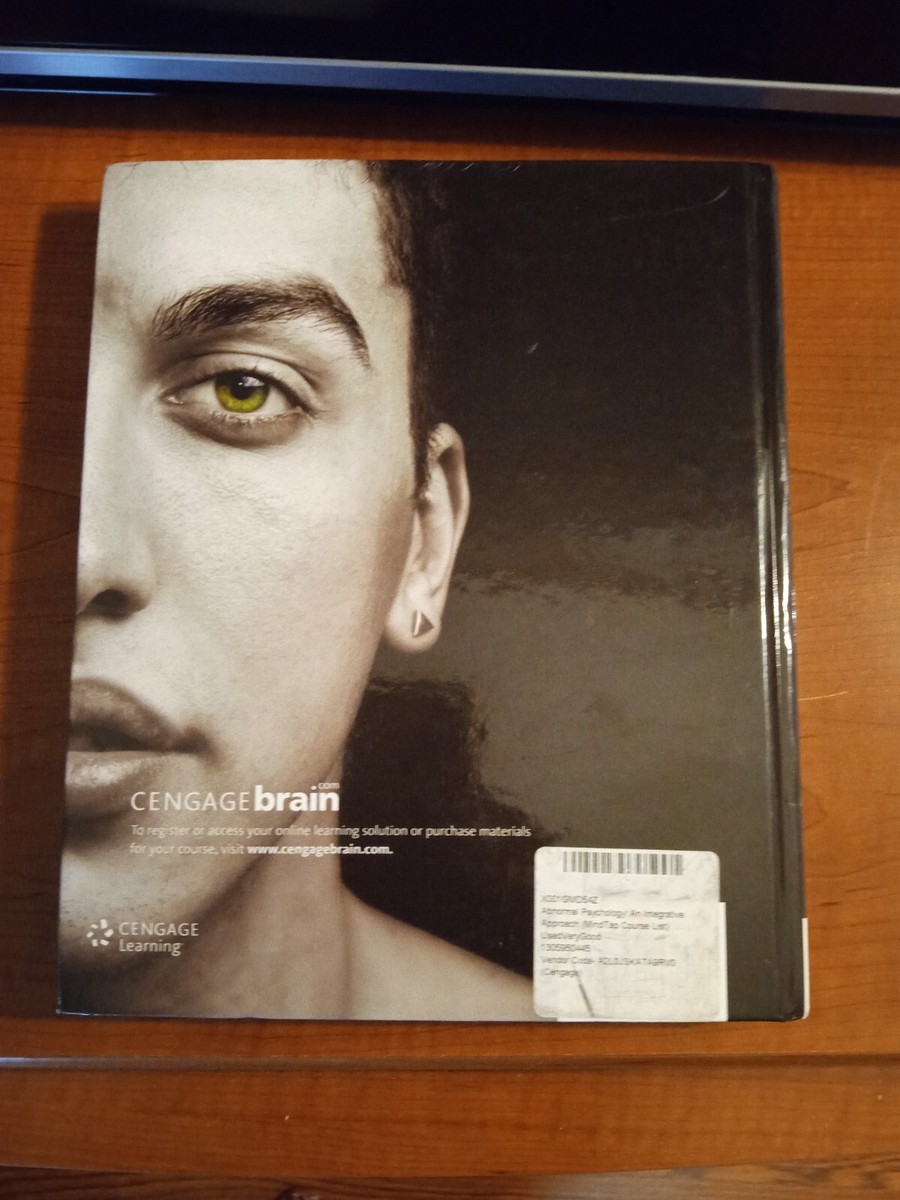 Abnormal Psychology An Integrative Approach 8th Edition
