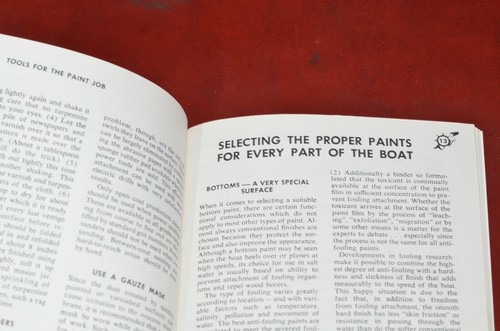 Vtg 1975 How to Paint Your Boat Book Boat Paint Guide Brochure Woolsey Marine - Picture 6 of 9