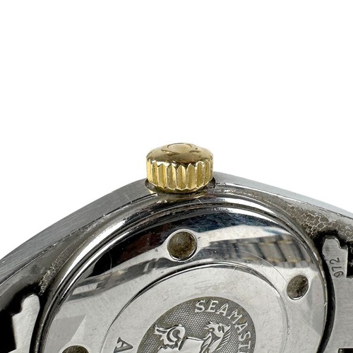 Auth OMEGA Seamaster Aqua Terra Watch Silver/Gold Stainless Steel/YG - u0015 - Picture 6 of 8