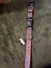 Coastal Lazer Brite Large Adjustable Dog Collar - Orange - 18  - 26  - New