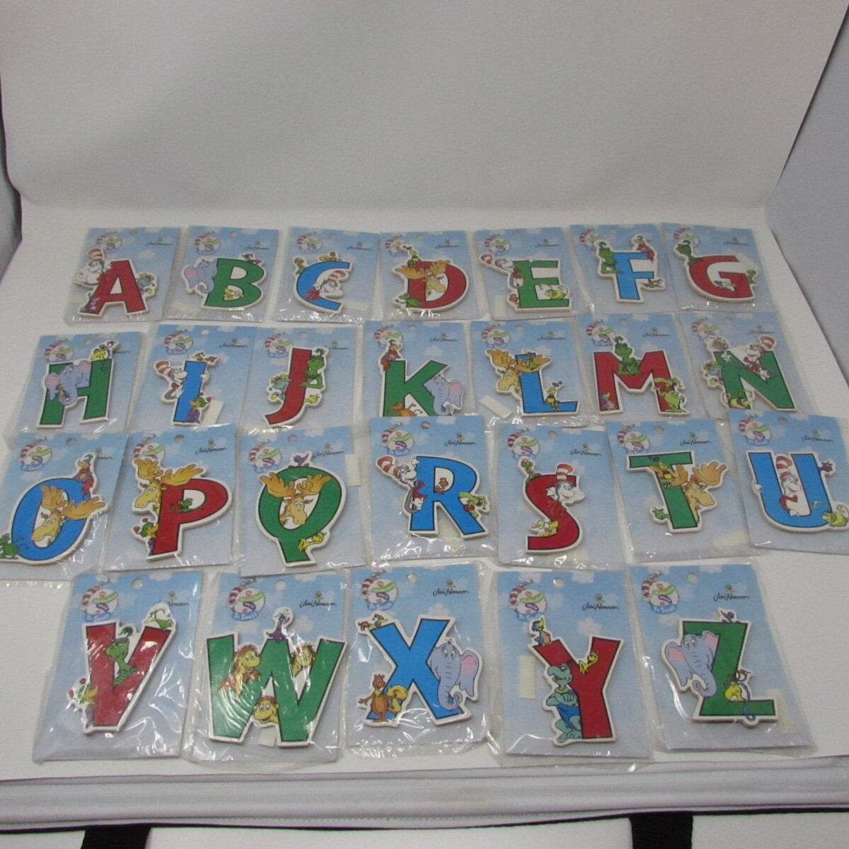 The Wubbulous World of Dr. Seuss Alphabet Set of 26 Letters Jim