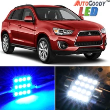6 x Premium Blue LED Lights Interior Package 11-17 Mitsubishi Outlander Sport