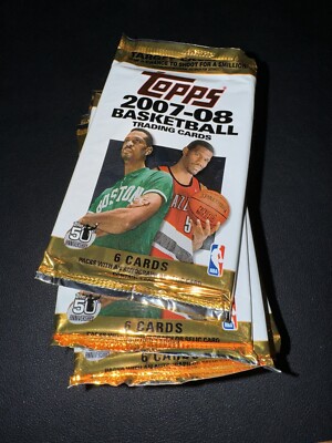 Topps 2007-2008 Basketball TARGET Exclusive 16 Packs | eBay