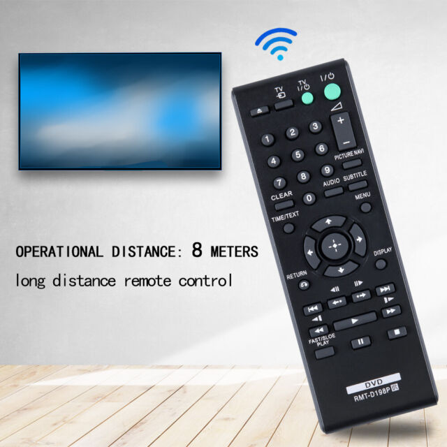 New RMT-D198P For Sony DVD Player Remote Control DVP-SR160 DVP-SR170 DVP-SR150 CR10206