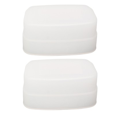 2x Bounce Dome Diffuser Digital Camera Flash Diffuser For 320EX Flash Speedl Kit