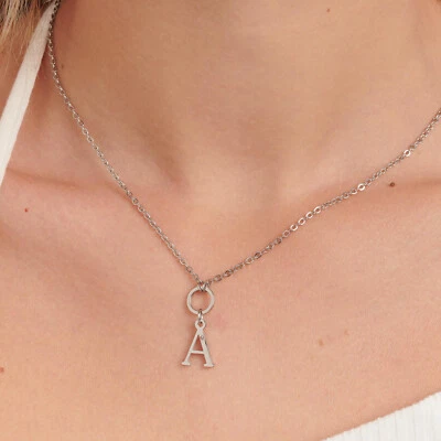 Sagapo Collane Girocolli Lettere Iniziali Da Donna In Acciaio Sagapò