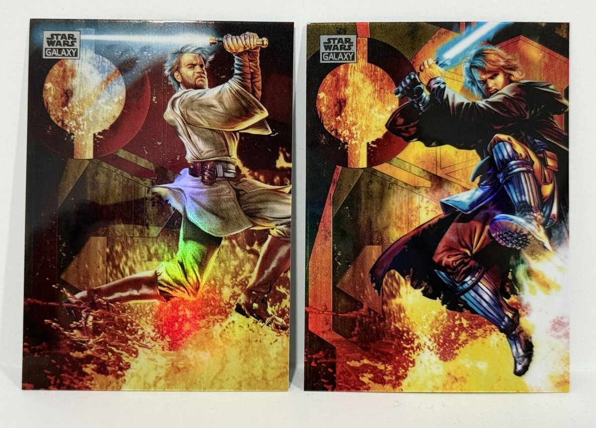 2024 Topps Chrome Galaxy Star Wars Obi-Wan Kenobi & Anakin