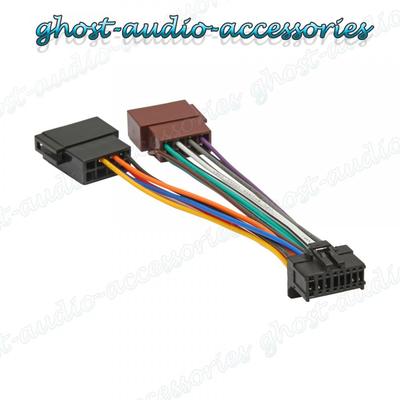 Pioneer 16 Pin ISO Kabelbaum Stecker Adapter Autoradio Radio Webstuhl