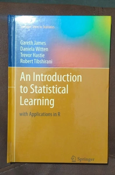 An Introduction to Statistical Learning : Hardcover, Free and Fast Shipping.....
