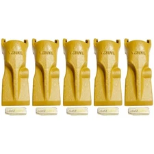 V23SYL Dirt  Teeth V Style Bucket Digging Tooth with V19/23PN Flexpins - 5 Pack