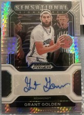 Grant Golden Richmond Basketball Panini Prizm autograph Rookie Auto Card NBA RC