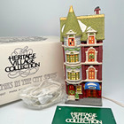 Dept 56 5607 Park Avenue Townhouse Christmas in the City w/Box & Light #5977-3