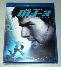 Mission: Impossible 3 III (Blu-ray, 2006) M:I-3 Tom Cruise, Ving Rhames NEW