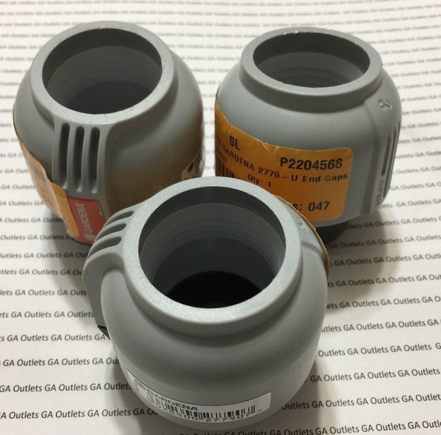3 GARDENA U End Caps Sprinkler System Pro Automatic Lawn Drip