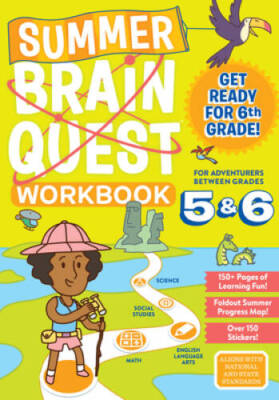 Summer Brain Quest: Between Grades 5 & 6 - Paperback - GOOD