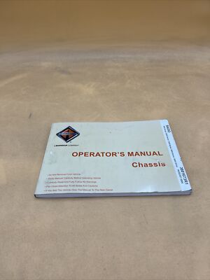 2004 INTERNATIONAL OWNERS OPERATORS RADIO MANUAL 4000 5000I 7000 8000 SERIES
