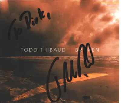 2xCD Todd Thibaud Broken SIGNED Blue Rose Records