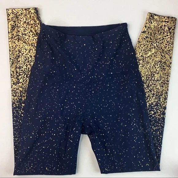 beyond-yoga alloy ombré high waisted pants