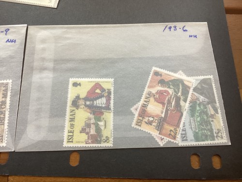 ICOLLECTZONE Isle of Man Dealer Lot Seven Sets as Shown XF NH ( B400-308) - Imagen 5 de 8