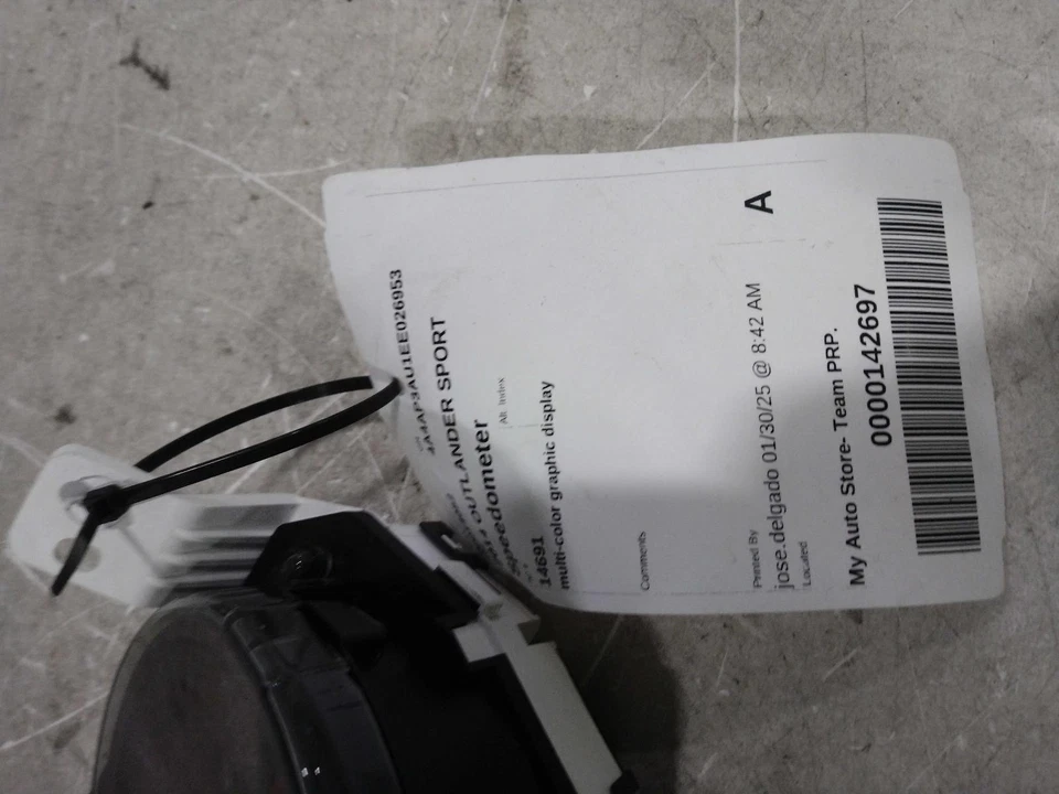 2014 Mitsubishi Outlander Sport Speedometer Gauge OEM Black 41K Miles - Изображение 2 из 4