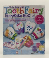 Make Your Own Tooth Fairy Keepsake Box - Toysmith - Kids Craft Keepsake - New