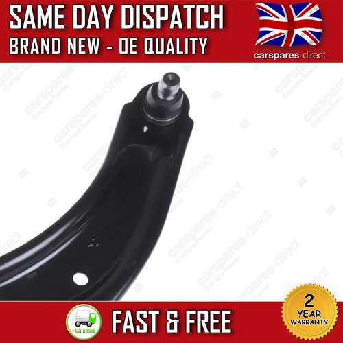 FOR NISSAN QASHQAI 2007-2015 FRONT LEFT LOWER PASSENGER SUSPENSION WISHBONE ARM - Picture 8 of 9