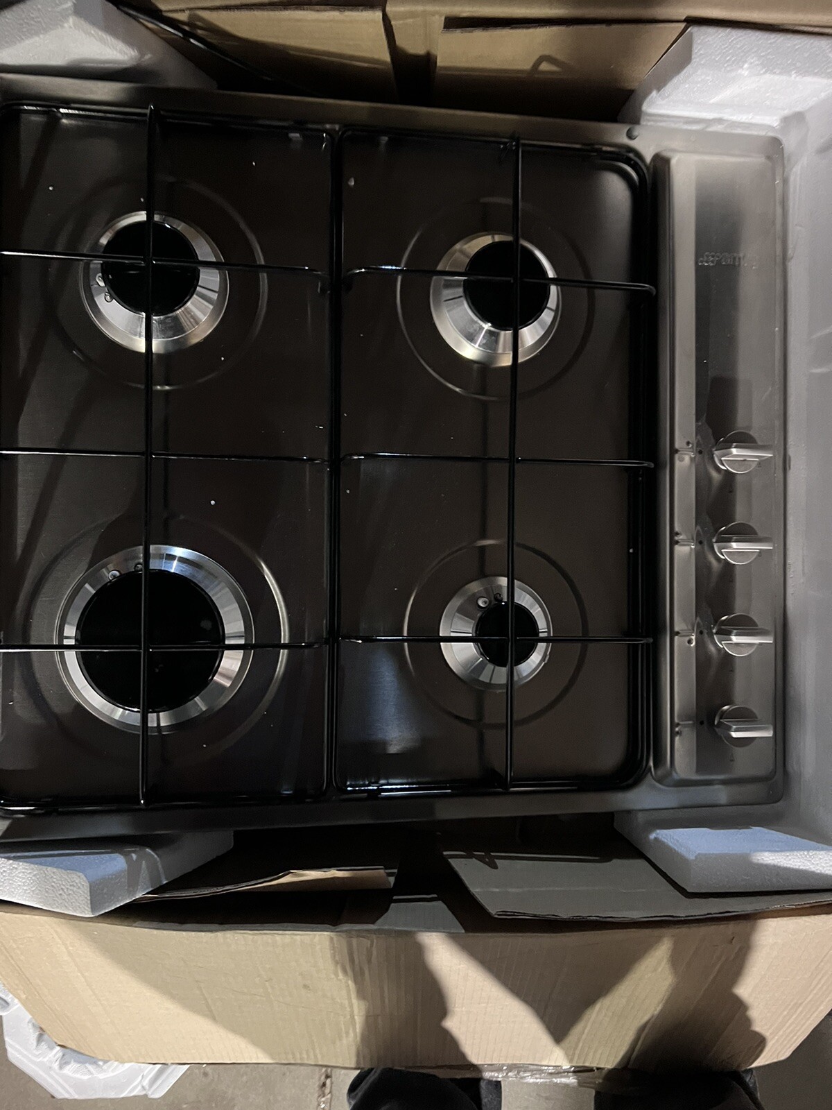 Smeg S64S Built in Cucina Gas Hob 59cm 4 Burner Stainless Steel Cooker eBay