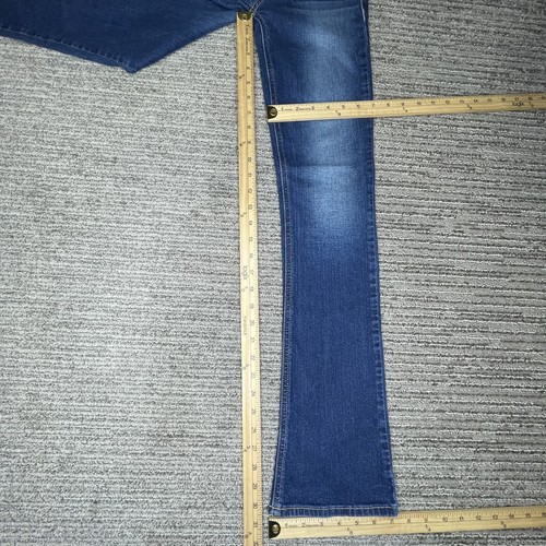 Hollister Size 1R w25 Long Girls Youth Jeans Skinny Bootcut Mid Rise Denim Blue - Picture 2 of 9