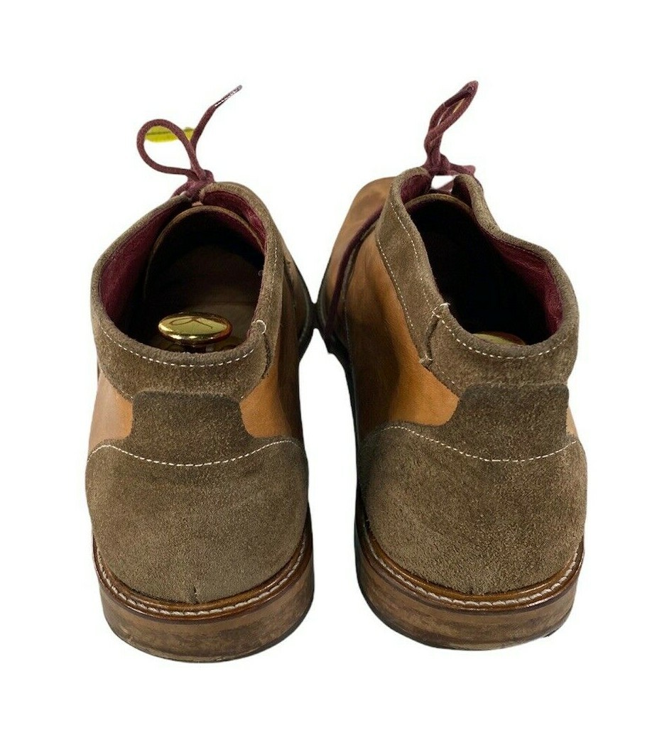 Jones Bootmaker Mens Eu 44 US 10.5 Brown Leather Ankle Boots View 4
