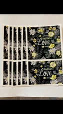Mrs. Grossman’s Lot Of 6 Sheets Chalk Talk RADIATE LOVE Stickers