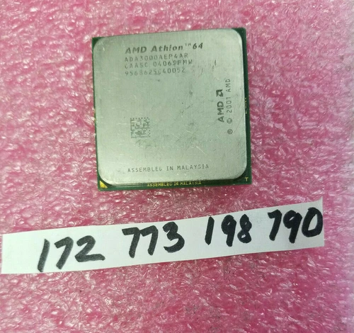 AMD Athlon 64 3000+ 2.0GHz Socket 754 CPU ADA3000AEP4AR  TESTED WORKING 