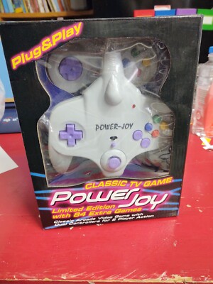 Power Joy Classic TV Game Limited Edition 84 Extra Games Plug N  Play (NEW)