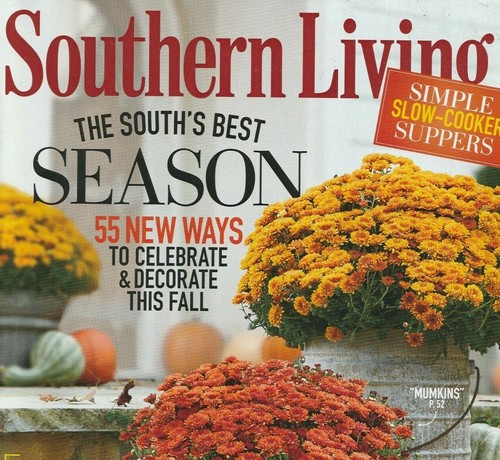 Southern Living Magazine October 2014 Dolly Parton Interview Cast Iron Cooking