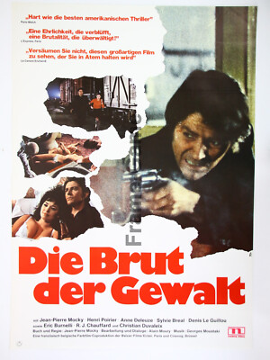 Filmposter Filmplakat A1 Gefaltet die Brut der Gewalt Jean Pierre Mocky