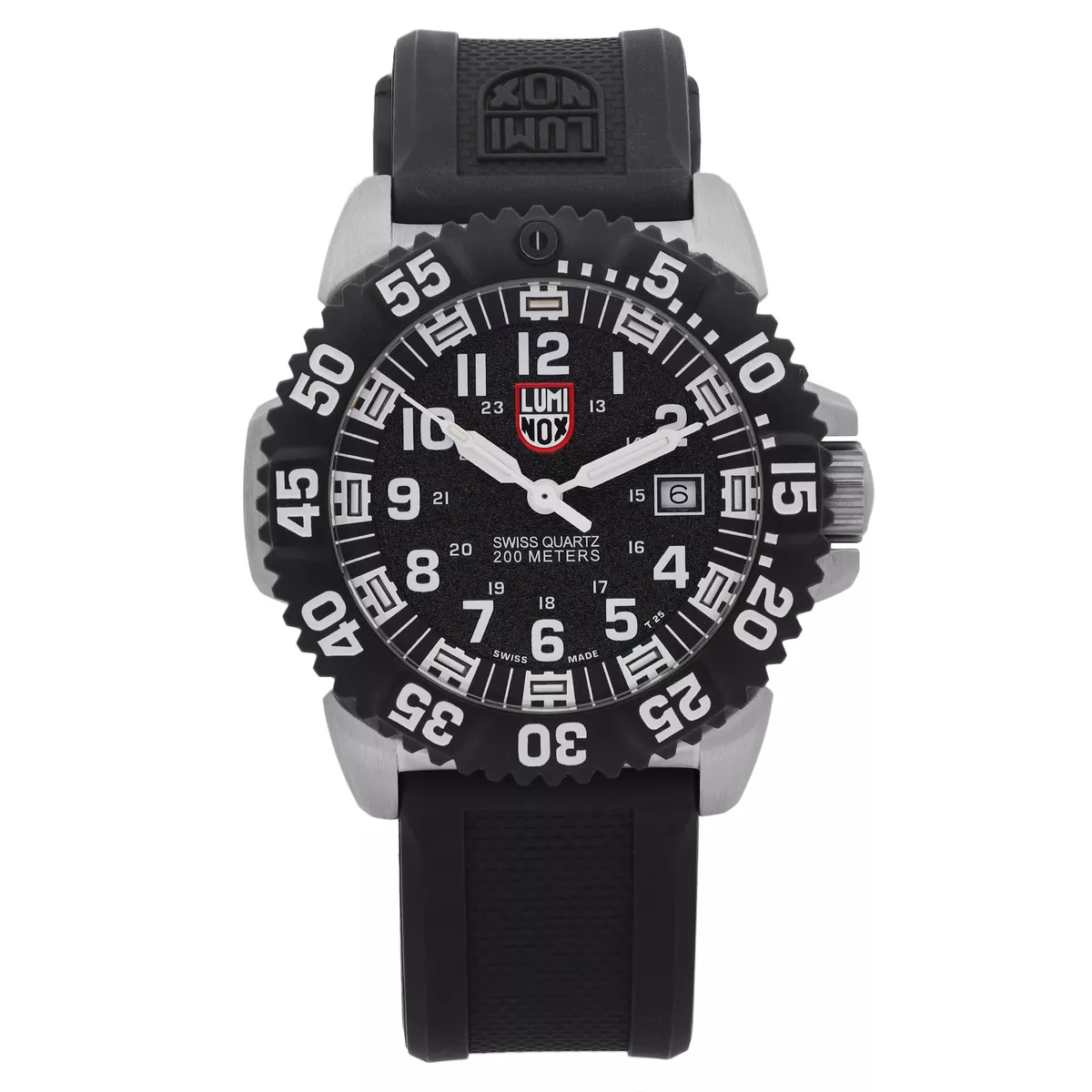 Luminox Navy Seal Colormark 45mm Steel Black Dial Quartz Mens