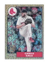 2022 Topps Update CHRIS SALE Silver Pack 1987 Chrome Mogo - RED SOX -