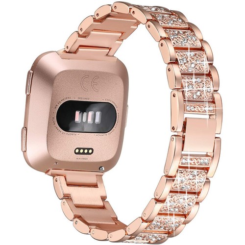 Metal Strap Watch Bracelet For Fitbit Versa 4/3/Sense 2/Sense Replacment Band - Picture 11 of 17