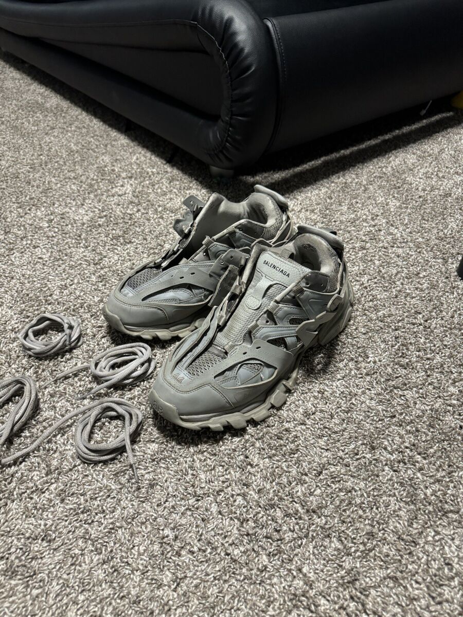 Size 10 - Balenciaga Track LED Sneaker Light Grey | eBay Size 10 - Balenciaga Track LED Sneaker Light Grey | eBay