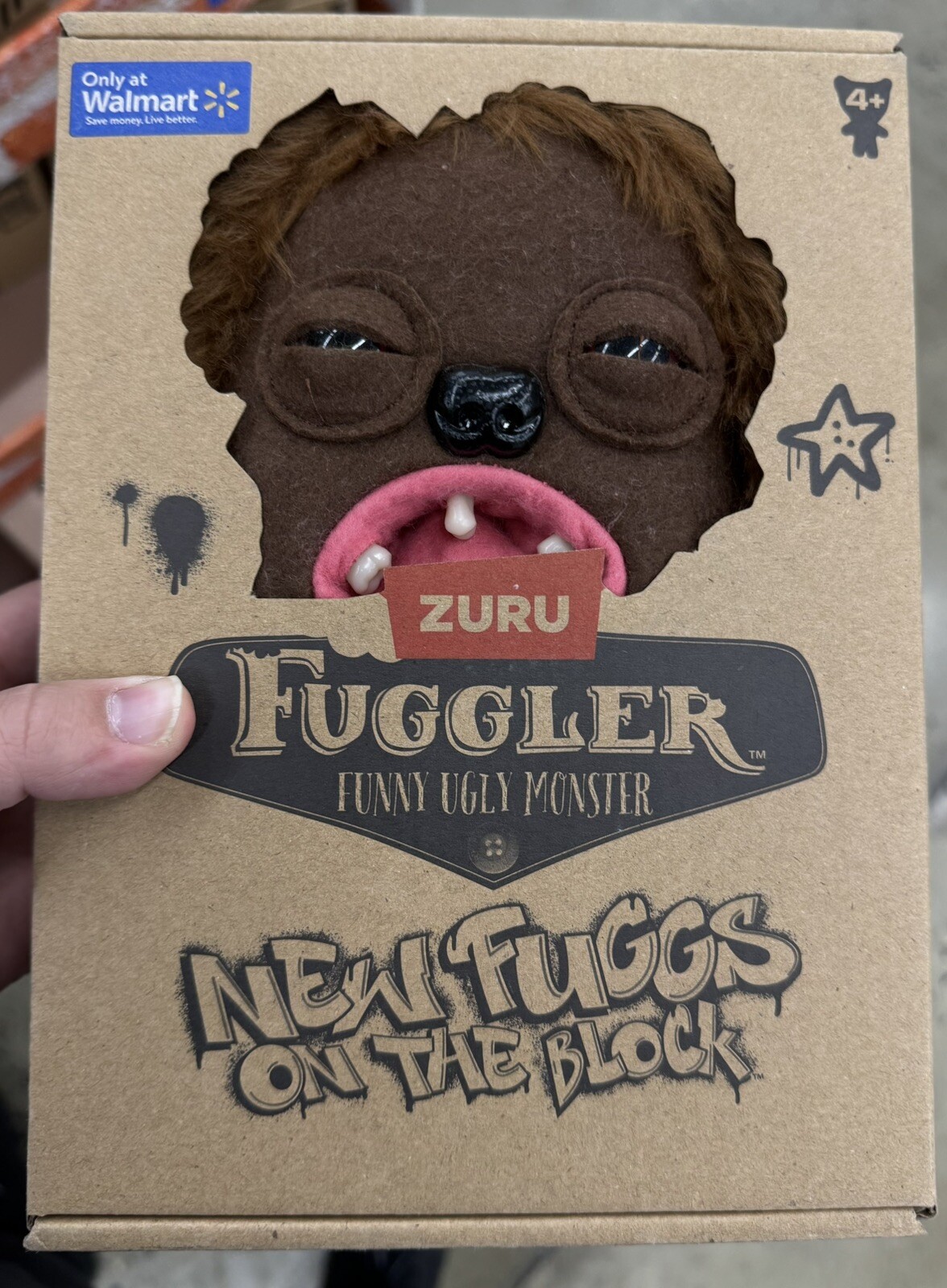 NEW 2024 ZURU Fuggler NEW FUGGS ON THE BLOCK Hedge Grog Funny Ugly Monster