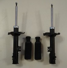 2 Gasdruck Stoßdämpfer Nissan X-Trail T30 Staubschutz Begrenzer hinten HA 