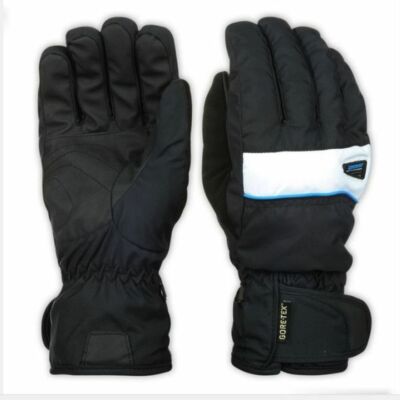 Ziener Goretex GONDO GTX 8,5 M Medium Herren Schwarz Black Weiss Ski Glove Men #