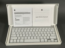 Apple A1314 Wireless Keyboard - Silver MC184LL/B 