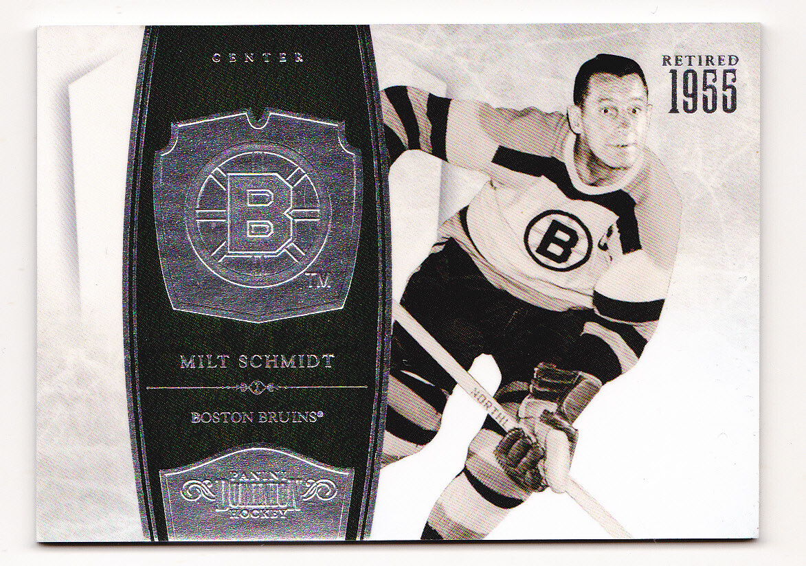 2010-11 Dominion Milt Schmidt /99 Retired Boston Bruins 2010
