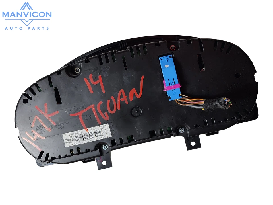 Volkswagen Tiguan 2013-2017 velocímetro instrumental KPH 147K clúster OEM Foto 2 de 4