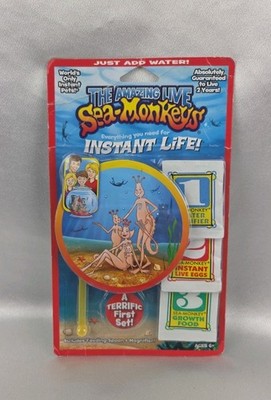 RARE 2016 The Amazing Live Sea-Monkeys Instant Life 2016 NEW SEALED 