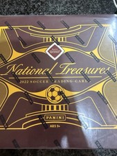 2022 Panini National Treasures Soccer FIFA Road to World Cup Box Sealed