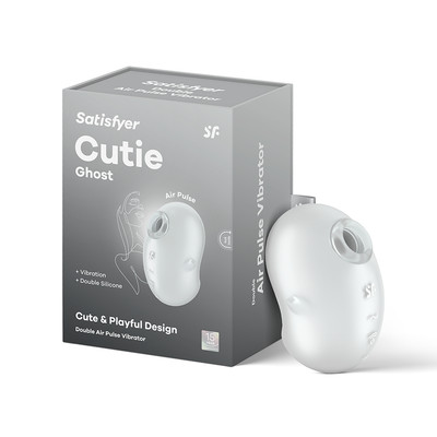 Satisfyer Cutie Ghost | Air pulse technology | Vibration | Clitorial Stimulation