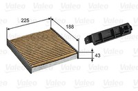 701030 Valeo Filter, Innenraumluft FüR Dacia,Lada,Nissan,Renault